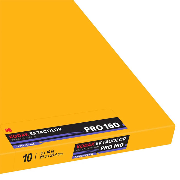 Kodak Ektacolor Pro 160 Colour Sheet Film 4x5" (10 Sheets)