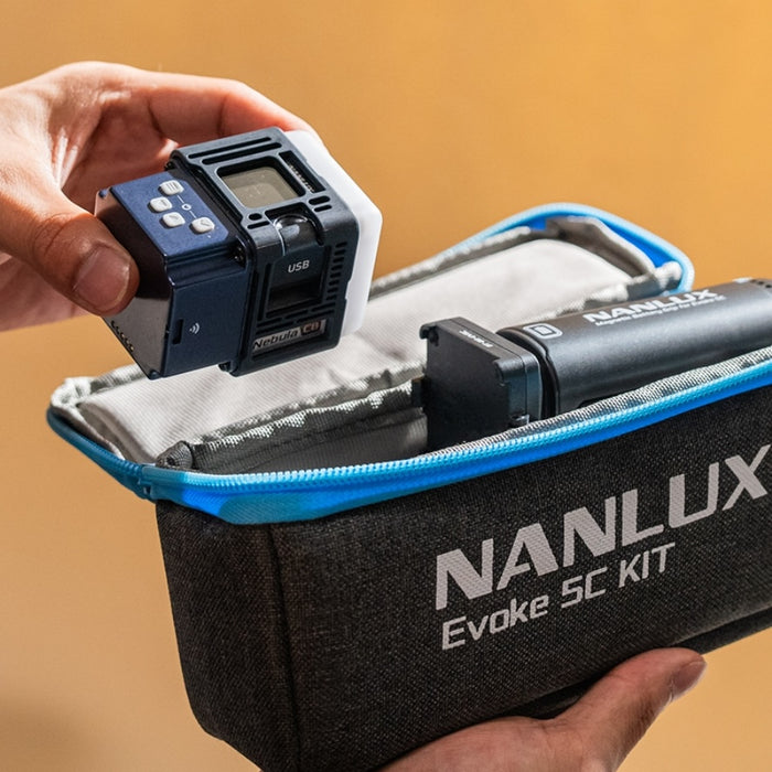 Nanlux Evoke 5C LED Full-Colour Spot Light 8-Light Kit