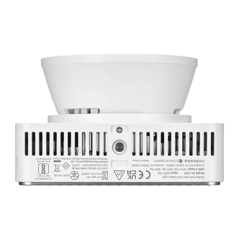 Godox ML100R Compact RGB LED Light with ML-L15 Lens Reflector
