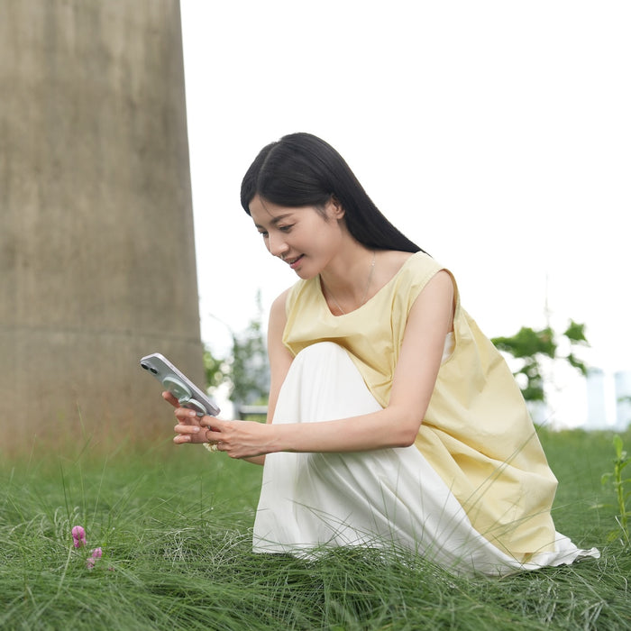 Nanlite Lumo Phone Ring Light MagSafe Compatible Polar Black