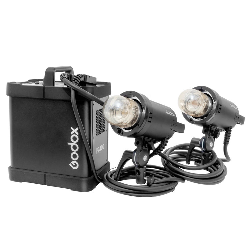 Godox P2400 Kit Power Pack Kit with 2x H2400P Flash Heads