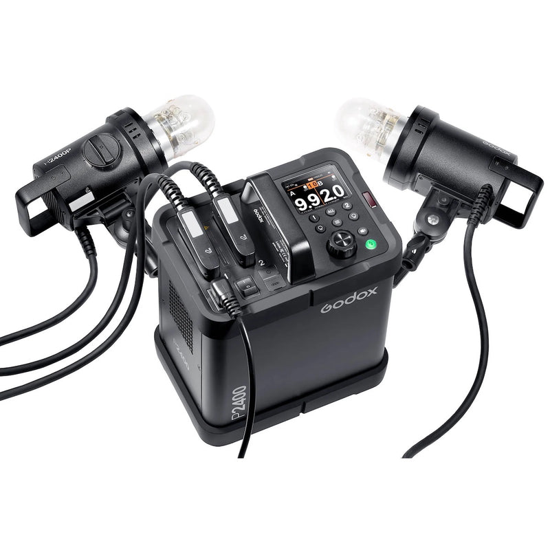 Godox P2400 Kit Power Pack Kit with 2x H2400P Flash Heads