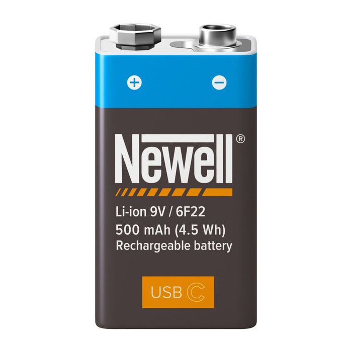 Newell 9V USB-C 500 mAh Rechargeable Battery