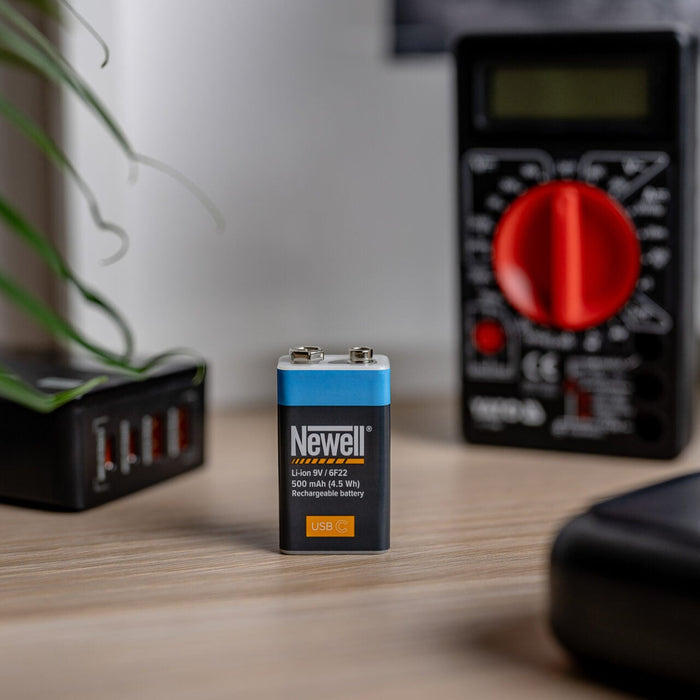Newell 9V USB-C 500 mAh Rechargeable Battery