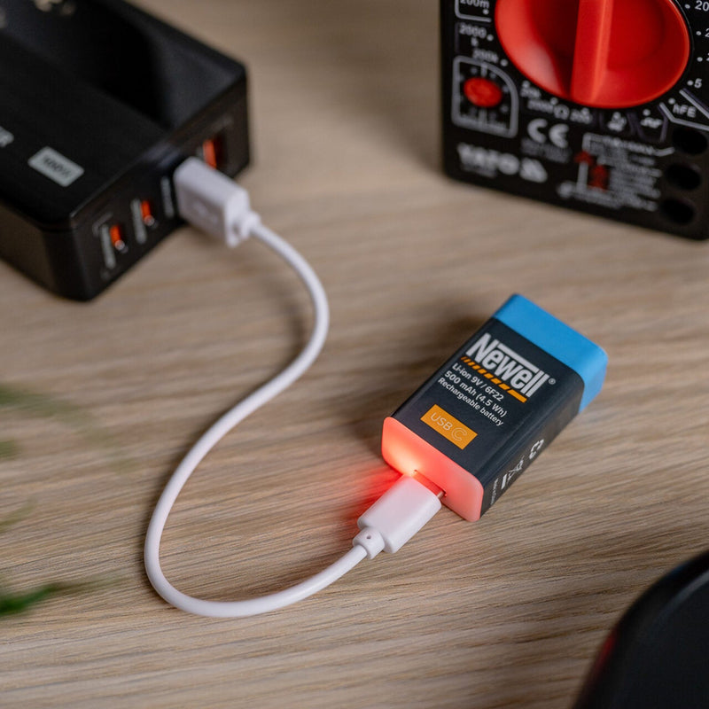 Newell 9V USB-C 500 mAh Rechargeable Battery