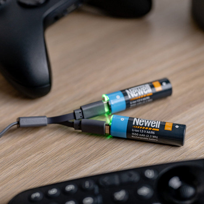 Newell AA USB-C 1550mAh Rechargeable Battery x2