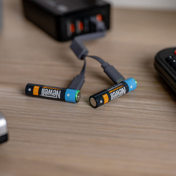 Newell AAA USB-C 500mAh Rechargeable Battery x2