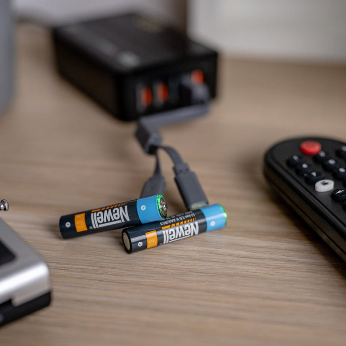 Newell AAA USB-C 500mAh Rechargeable Battery x2
