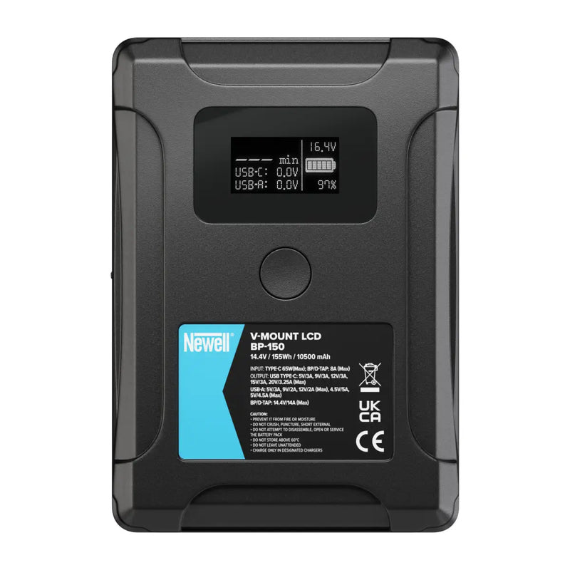 Newell BP-150LCD 14.4V 155Wh V-Mount Battery