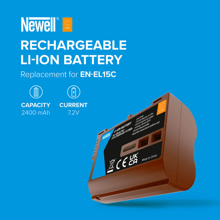 Newell EN-EL15C USB-C Battery for Nikon