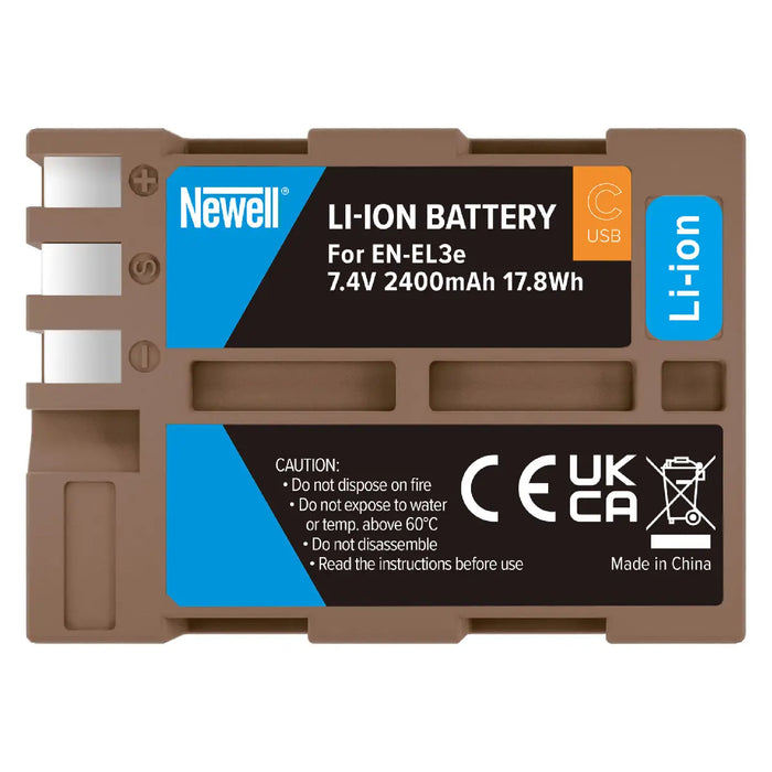 Newell EN-EL3e USB-C Battery for Nikon