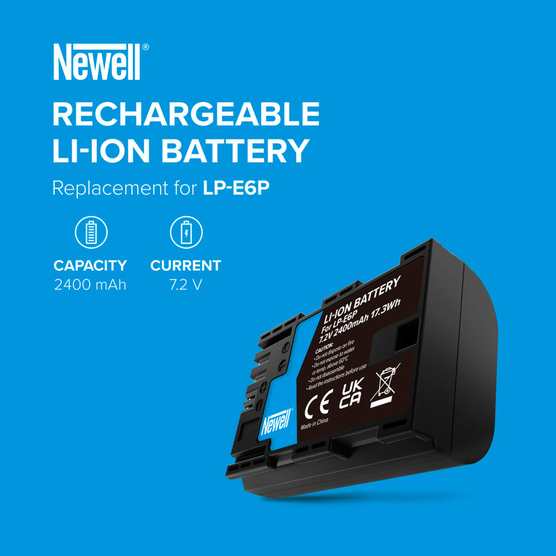 Newell Battery LP-E6P for Canon