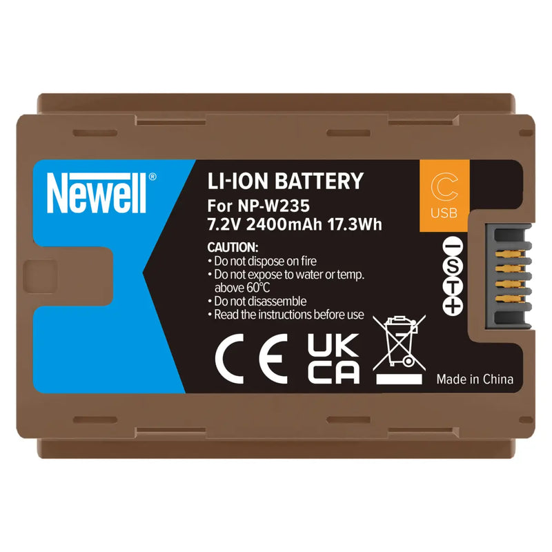 Newell NP-W235 USB-C Battery for Fujifilm
