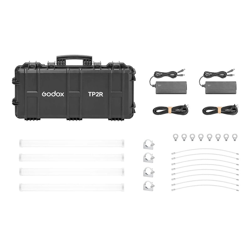 Godox KNOWLED TP2R-K4 Pixel Tube Video Light 2' Four-Light Kit
