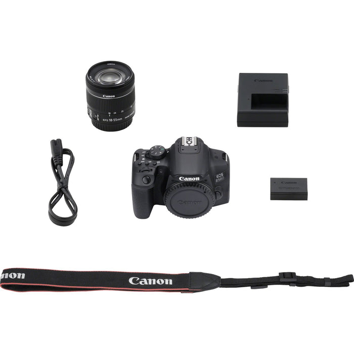 Canon EOS 850D with EF-S 18-55mm IS STM Lens Kit