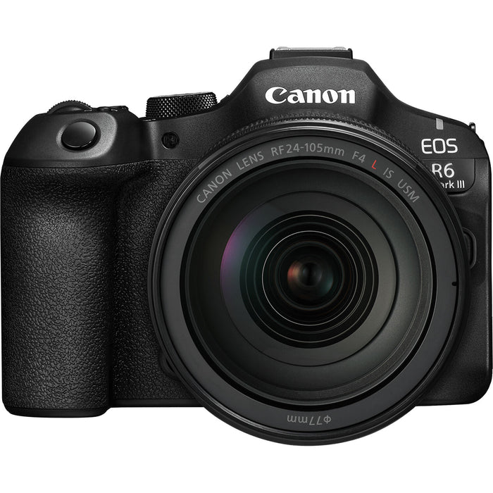 Canon EOS R6 Mark III Full Frame Mirrorless Camera RF 24-105 f/4-7.1 IS STM Lens Kit