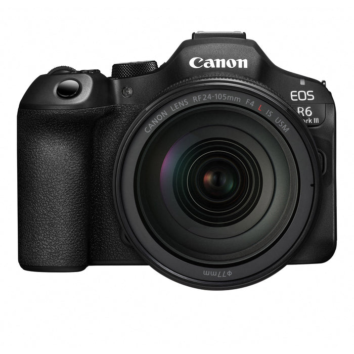 Canon EOS R6 Mark III Full Frame Mirrorless Camera RF 24-105mm f/4.0L Lens Kit