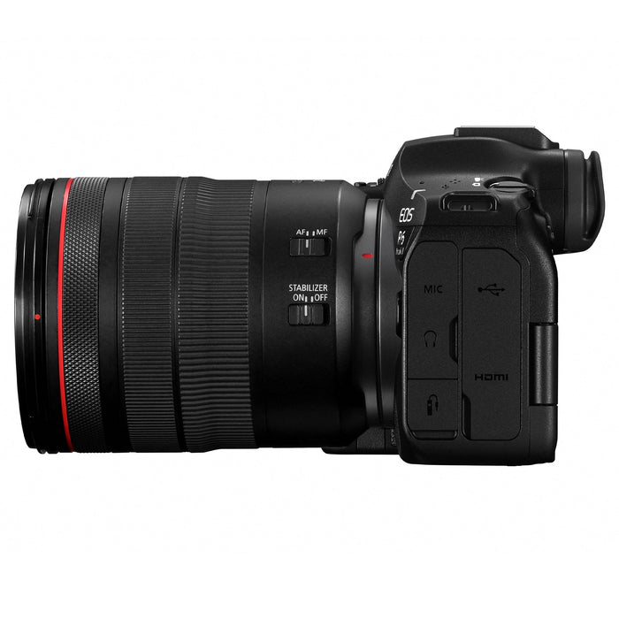 Canon EOS R6 Mark III Full Frame Mirrorless Camera RF 24-105mm f/4.0L Lens Kit