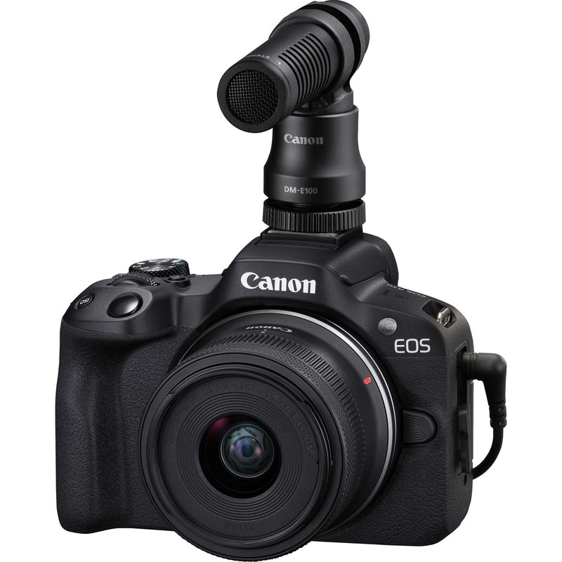 Canon EOS R50 with RF-S 18-45mm Lens Creator Kit
