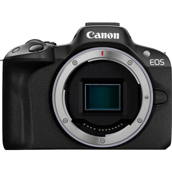 Canon EOS R50 with RF-S 18-45mm Lens Creator Kit