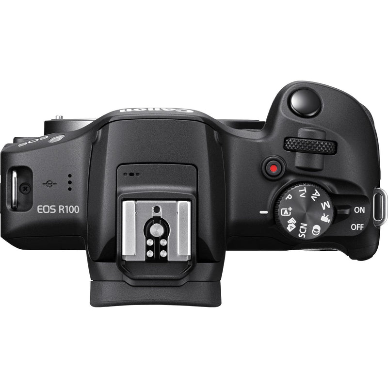 Canon EOS R100 with RF-S 18-45mm & RF 75-300mm Lens Kit