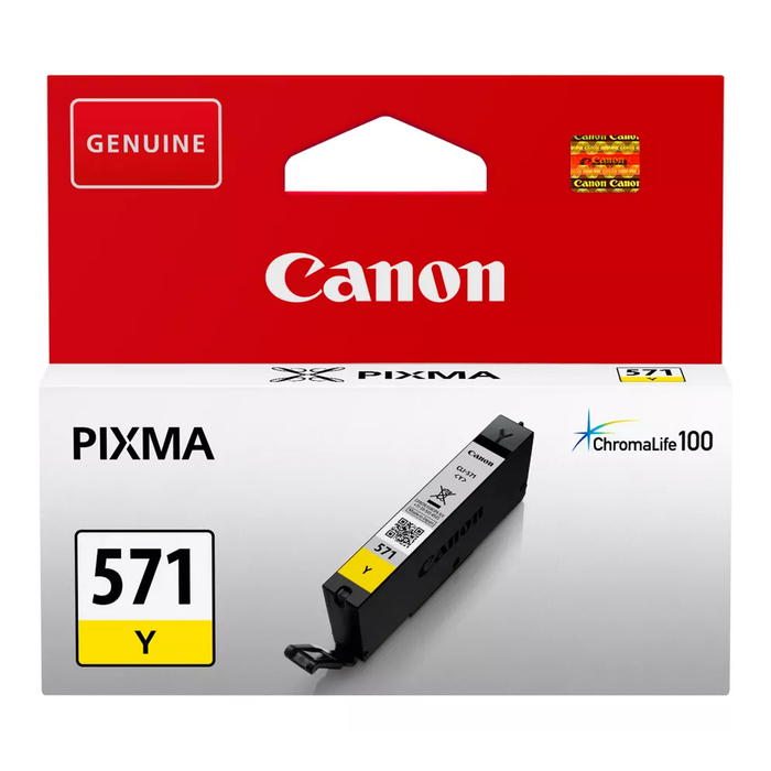 Canon CLI-571Y Yellow Ink Cartridge