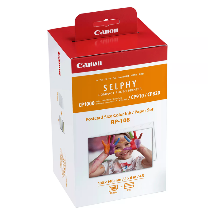 Canon Selphy RP-108 Ink and Paper Kit - 108 Sheets