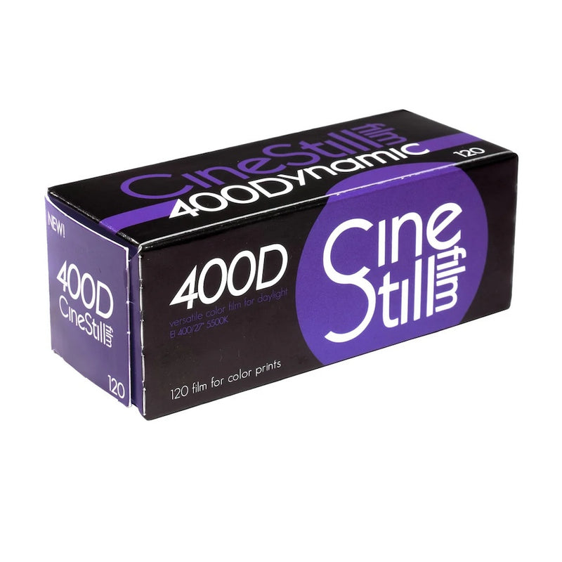CineStill C-41 400D Dynamic Colour Negative 120 Roll Film