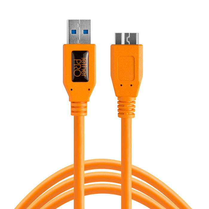 Tether Tools TetherPro USB 3.0 to Micro-B 15' (4.6m) Cable Orange