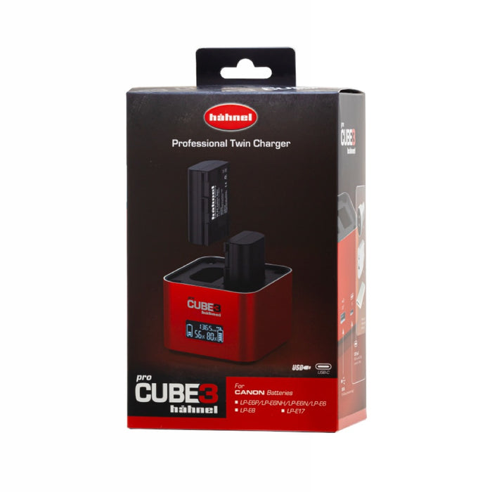 Hahnel ProCube3 Professional Twin Charger for Canon
