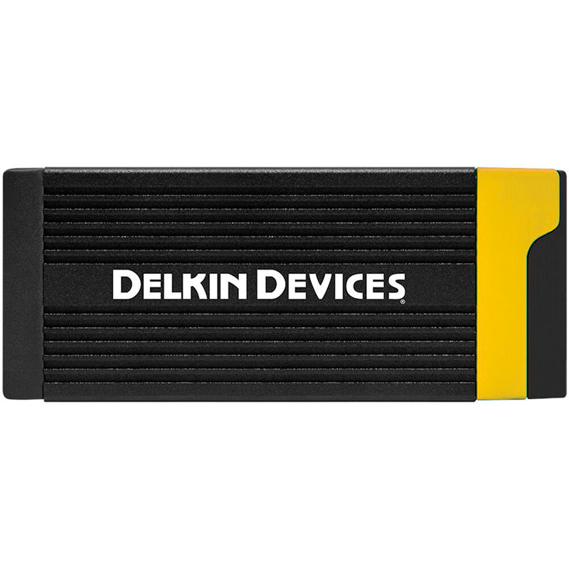 Delkin USB 3.2 CFexpress Type A & SD UHS-II Memory Card Reader