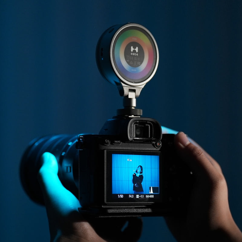 Harlowe Sol 5 Spectra RGB Mobile Light for Magsafe On-Camera Kit