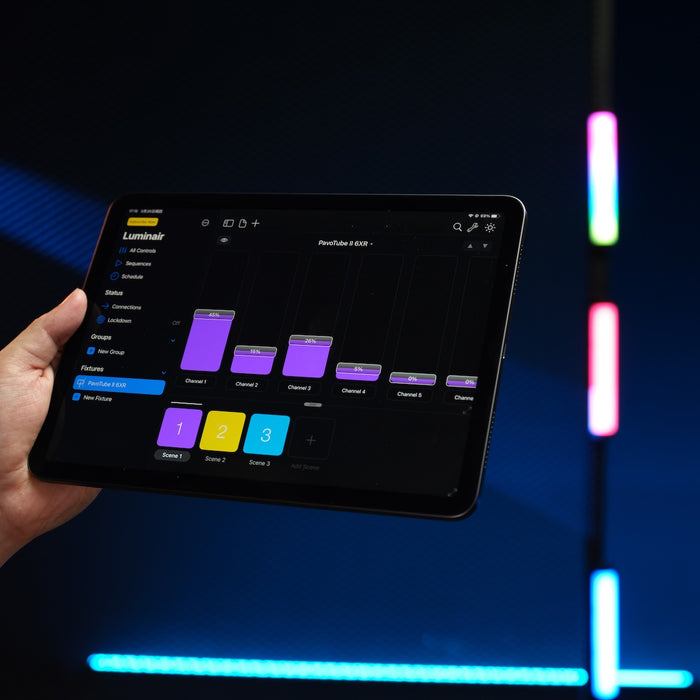 Nanlite PavoTube II 6XR RGBWW 10" LED Pixel Tube Light