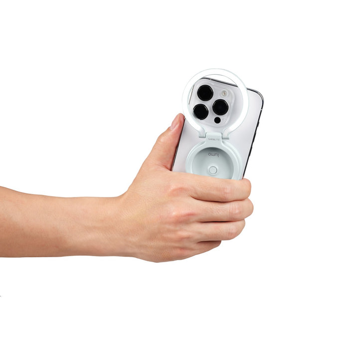 Nanlite Lumo Phone Ring Light  MagSafe Compatible Mint Blue