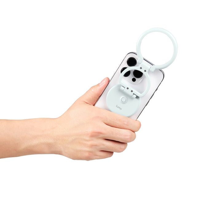 Nanlite Lumo Phone Ring Light  MagSafe Compatible Mint Blue