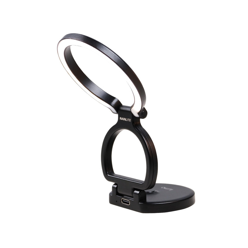 Nanlite Lumo Phone Ring Light MagSafe Compatible Polar Black