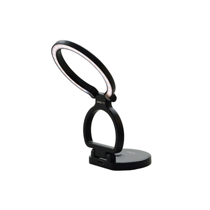 Nanlite Lumo Phone Ring Light MagSafe Compatible Polar Black