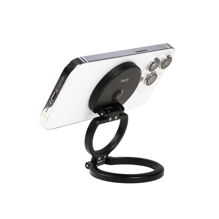 Nanlite Lumo Phone Ring Light MagSafe Compatible Polar Black