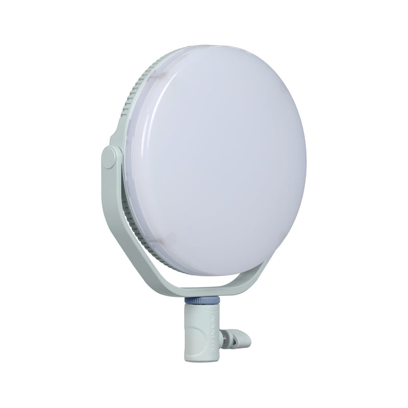 Nanlite Miro 30C LED RGBW Round Panel 2 Light Kit Mint Blue