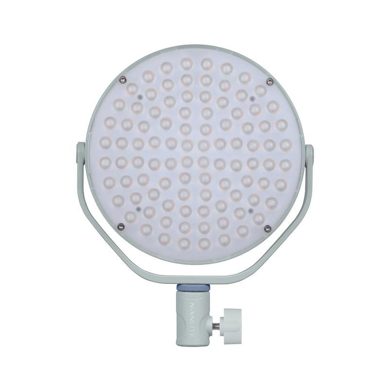 Nanlite Miro 30C LED RGBW Round Panel 2 Light Kit Mint Blue