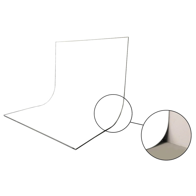 Easiframe White Fabric Skin for Curved Portable Cyclorama