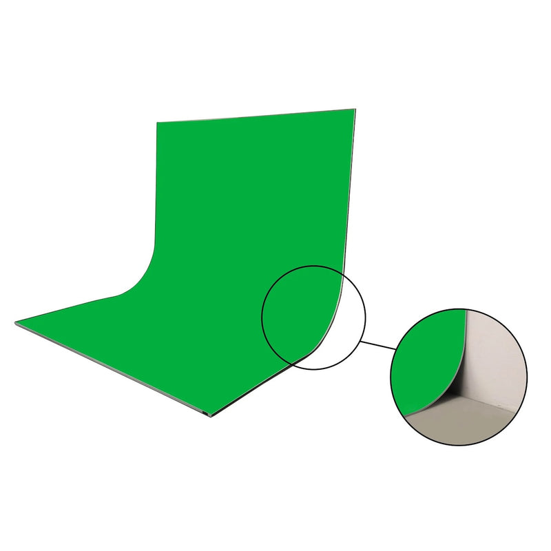 Easiframe Green Fabric Skin for Curved Portable Cyclorama