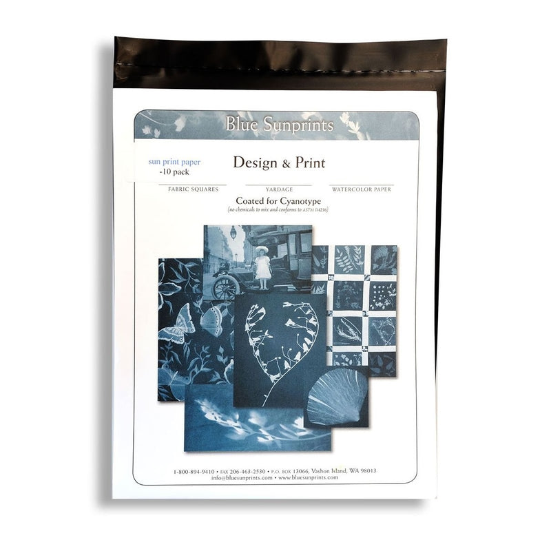Firstcall Cyanotype Printing-Out Sun Print Paper 5x7" Pack of 10