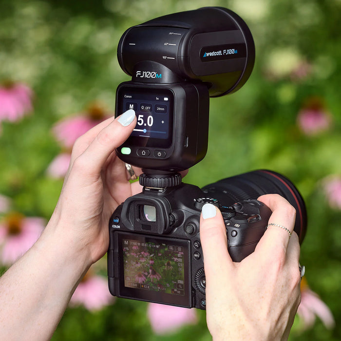 Westcott FJ100 M Multi-Brand Round Head TTL Touchscreen Speedlight 100Ws