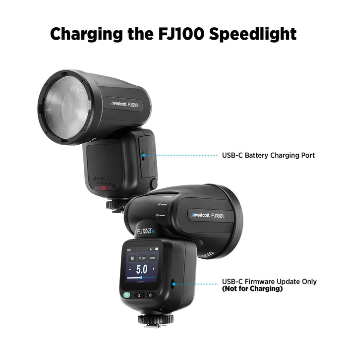 Westcott FJ100 S Sony Round Head TTL Touchscreen Speedlight 100Ws