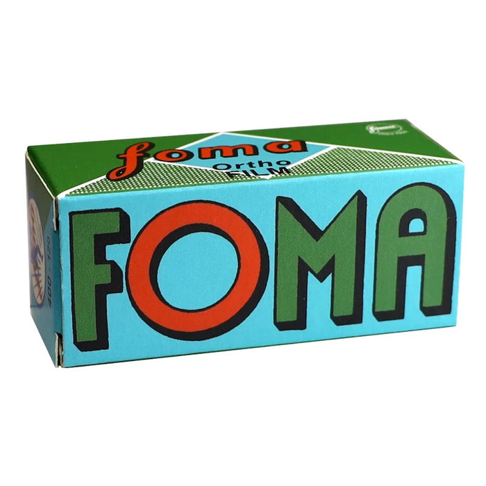 Foma Ortho 400 36-Exposure Black & White 120 Roll Film