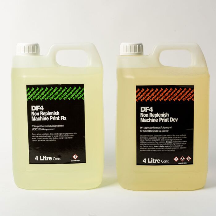 Fotospeed DF4 Non Replenish Developer/Fixer 2x4 Litre — The Flash Centre