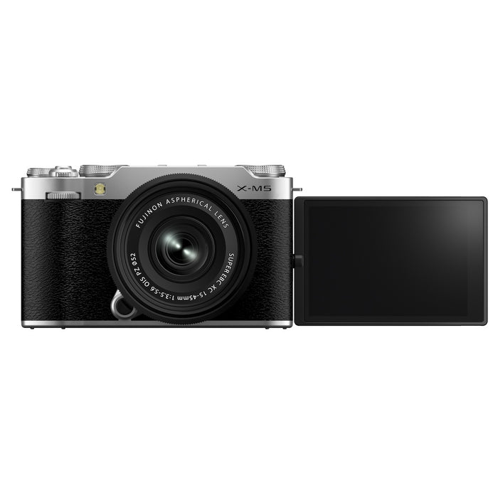 Fujifilm X-M5 Kit Silver with XC 15-45mm Lens