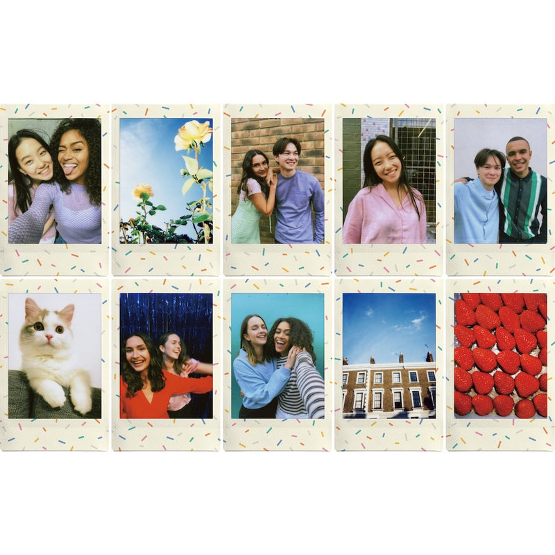 Fujifilm Instax Mini Sprinkles Instant Film (10 Sheets)