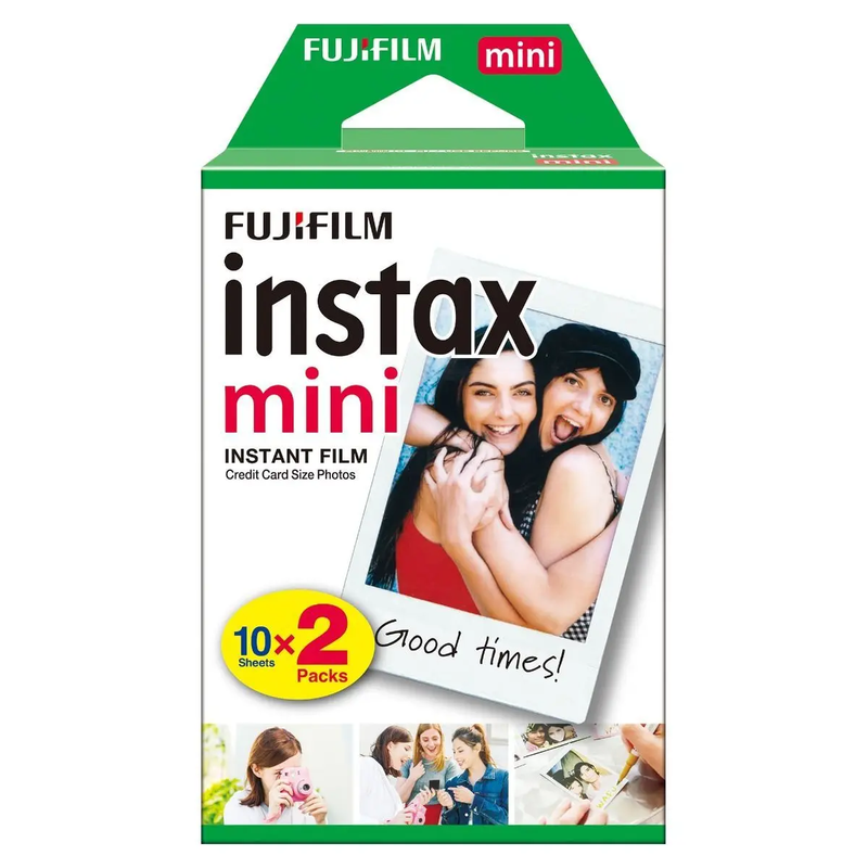Fujifilm Instax Mini Colour Instant Film Twin Pack (20 Sheets)
